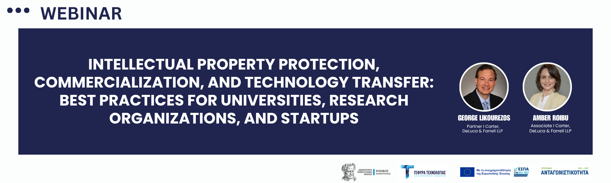 2o Webinar - Main Banner